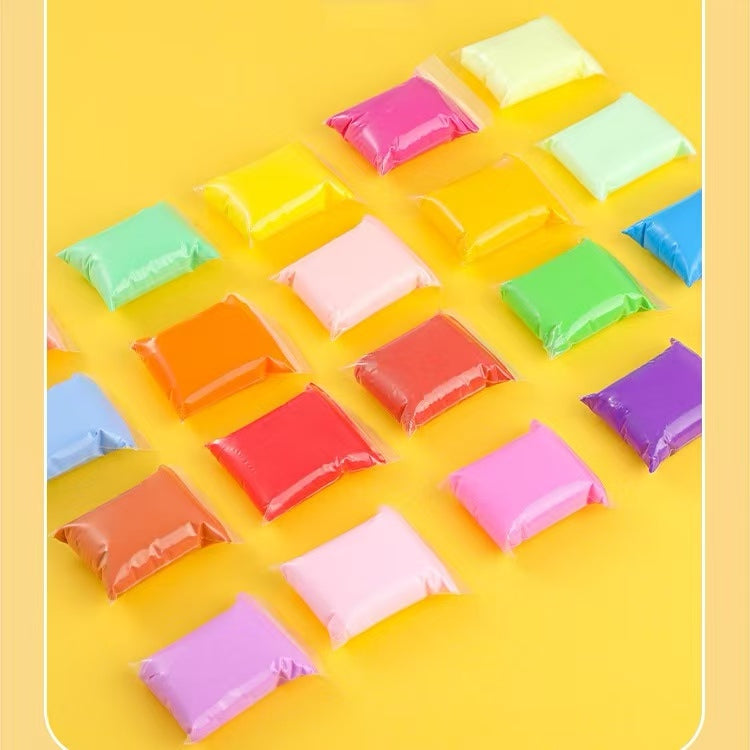 12/24/36 Colors Ultra-Light Clay Set, Non-Toxic & Safe, Kids' Handicraft DIY Material Kit