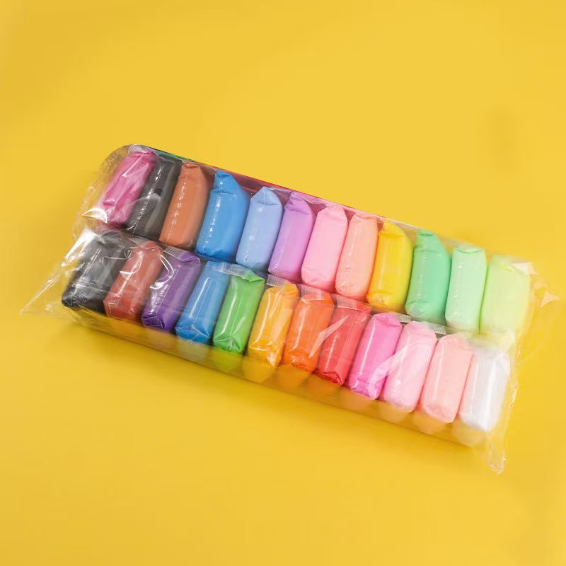 12/24/36 Colors Ultra-Light Clay Set, Non-Toxic & Safe, Kids' Handicraft DIY Material Kit